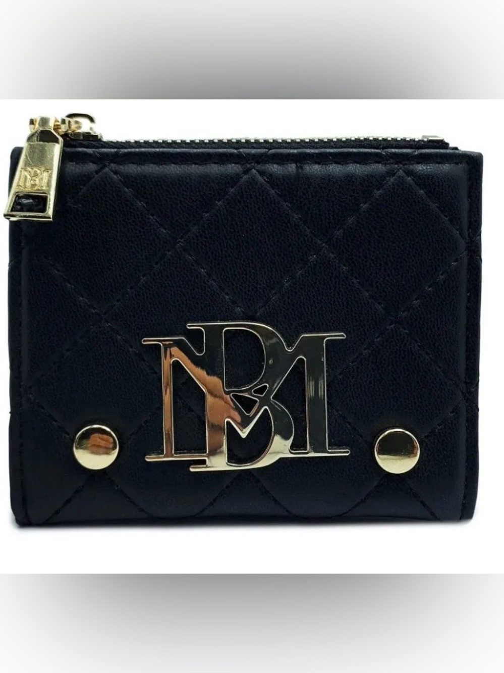 Badgley Mischka - Quilted Wallet with Gold BM Emblem $15 EACH 3 Colors